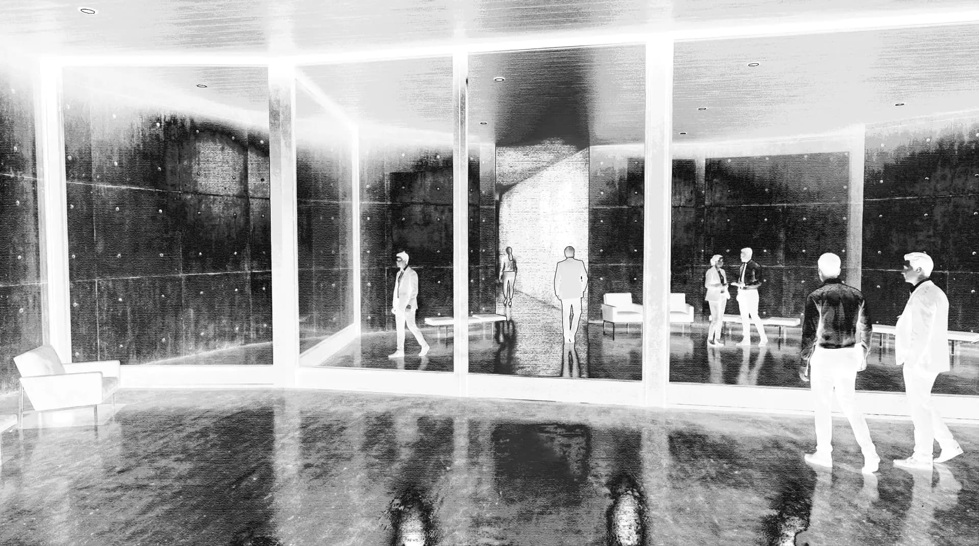 View of Revolving Lobby